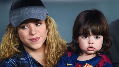 Shakira y Milan Pique.