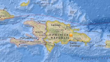 El temblor se sintió en Santo Domingo y sus alrededores.
