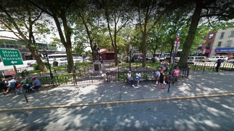 Tompkinsville Park, en Staten Island.