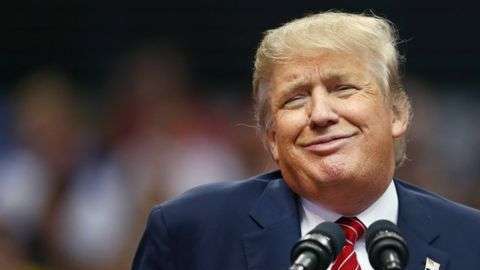 Donald Trump ganó la presidencia de EE.UU. luego de una campaña en la que tenía las apuestas en su contra desde las elecciones primarias. Getty