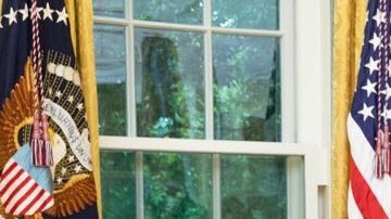 La semana pasada, el presidente Trump recibió a Kardashian en la Oficina Oval.