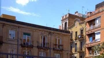 La Plaza del Sol en Barcelona.
