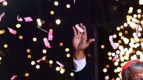 Andrés Manuel López Obrador, virtual presidente de México.