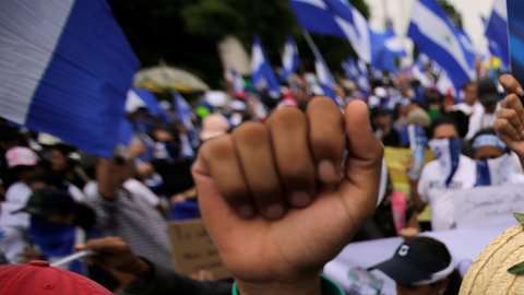 Desde abril, Nicaragua es cuna de protestas... y violencia.