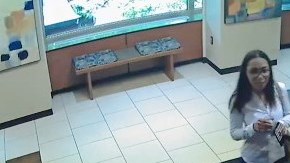 Captada por la cámara de un edificio