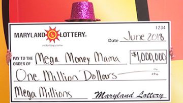 La ganadora se nombró a sí misma como "Mega Money Mama".