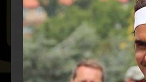 Roger Federer llamó la atención con una playera de Plaza Sésamo