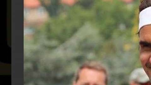 Roger Federer llamó la atención con una playera de Plaza Sésamo