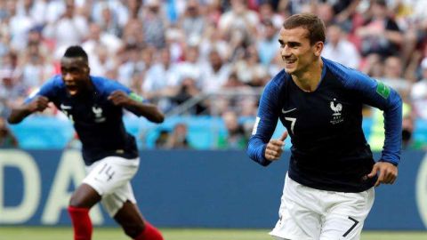 Antoine Griezmann en Rusia 2018. EFE