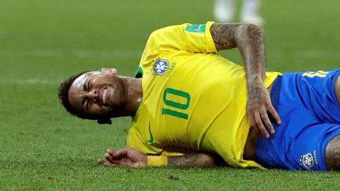 El delantero brasileño Neymar durante el partido Brasil-Bélgica en Rusia 2018. (Foto: EFE/Julio Muñoz)