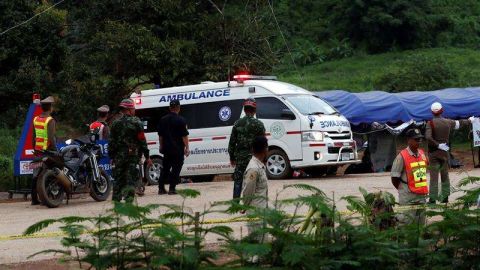 Los 12 niños futbolistas fueron rescatados de una cueva de Tailandia