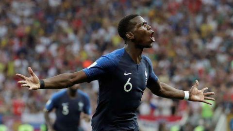 Paul Pogba fue uno de los anotadores en la final. EFE