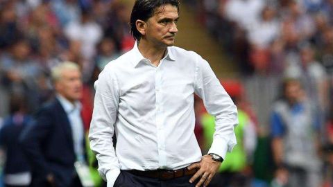 El técnico de la selección croata Zlatko Dalic. (Foto: EFE/EPA/FACUNDO ARRIZABALAGA)