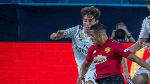 Real Madrid cayó en la Copa Internacional de Campeones con el Manchester United. (Foto: EFE/Giorgio Viera)