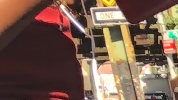 Manifestantes en la séptima marcha Trans-Latinx en Jackson Heights