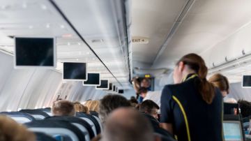 Los auxiliares de vuelo tienen sueldos promedio, pero pueden viajar gratis.