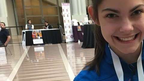 Esta joven de 17 años podría ser la primera mujer en ir a Marte.