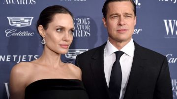 Angelina Jolie y Brad Pitt, cuando eran pareja.