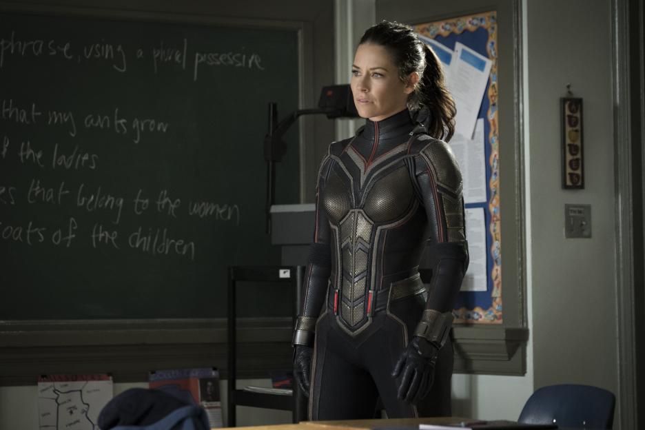 Evangeline Lilly como The Wasp.