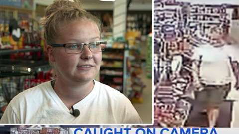 Una mujer secuestrada es liberada gracias a la empleada de la gasolinera.