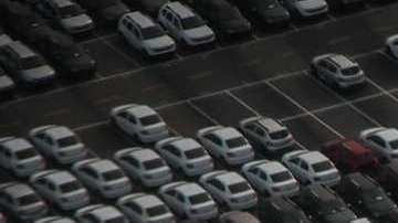 Lotes de autos listos para la venta.