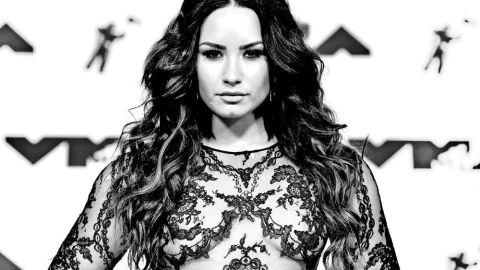 Demi Lovato, cantante estadounidense.