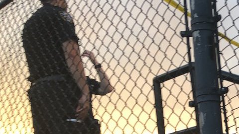 Las balas alteraron la paz en un complejo deportivo