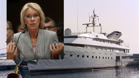 Su yate avaluado en $40 millones de dolares es tan solo uno de los diez que tiene su familia