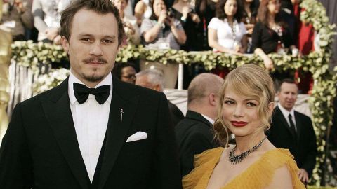 Heath Ledger y Michelle Williams.