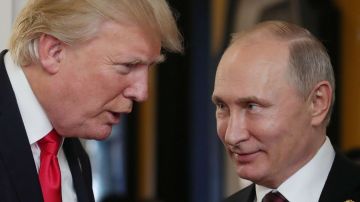 Trump tuvo hoy una reunión de casi dos horas con Putin.
