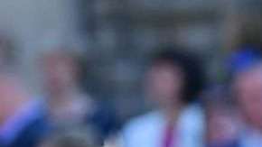 Serena Williams junto a su esposo Alexis Ohanian  durante la boda de la ahora duquesa de Sussex.