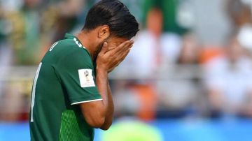 Carlos Vela en la eliminación de México.  HECTOR RETAMAL/AFP/Getty Images