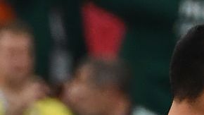 Edson Álvarez después del autogol. ANNE-CHRISTINE POUJOULAT/AFP/Getty Images