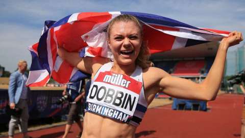 Beth Dobbin, atleta. Marc Atkins/Getty Images