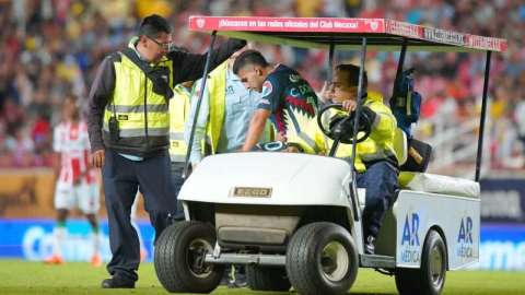 Cecilio Domínguez resultó lesionado en el juego ante Morelia en San José. (Foto: Imago7/Marcos Domínguez)