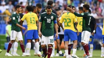 México no puede con la selección de Brasil en Mundiales. (Foto: Imago7/Alejandra Suárez)