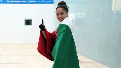 La mexicana Paola Longoria es la reina del Raquetbol de Barranquilla 2018. (Foto: Imago7/Marcos Dominguez)