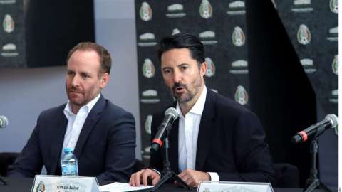 Yon de Luisa tomó posesión como presidente de la Federación Mexicana de Fútbol