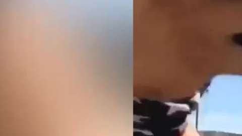 El encuentro fue grabado con un teléfono celular y ampliamente viralizado en las redes sociales.