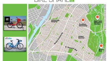 Las bicicletas sin muelle de aparcamiento llegan a El Bronx.