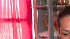 Leandra Feliz en su hogar