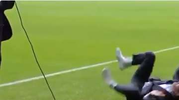 Luis García imitó a Neymar en plena transmisión en vivo