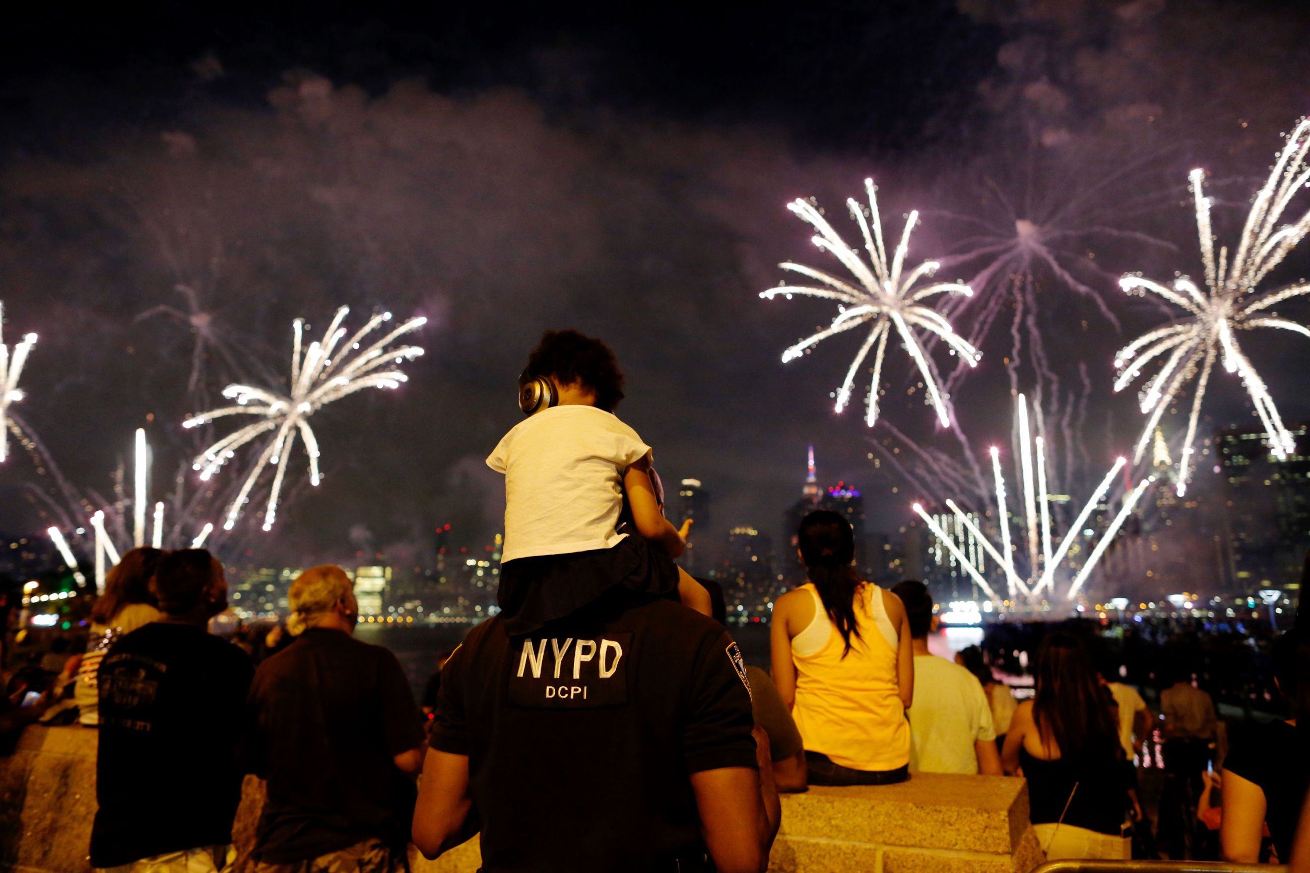 No hay amenazas de seguridad creíbles antes del 47º espectáculo anual de fuegos  artificiales del 4 de julio de Macy's