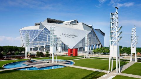 Mercedes-Benz Stadium en Atlanta.