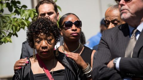 La familia de Eric Garner.