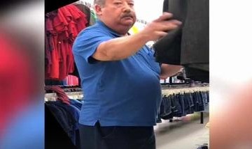 El sujeto fue identificado como Eduardo Rafael Rodríguez, de 63 años.