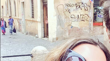 Issabela Camil con su esposo Sergio Mayer.