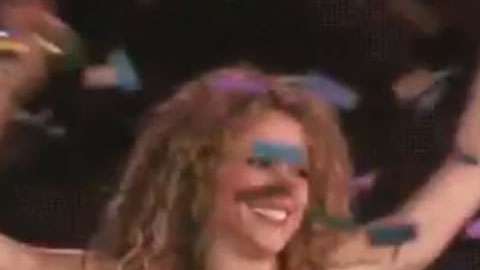 Shakira en concierto.