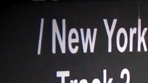 El rescate fue en una vía de NJ Transit