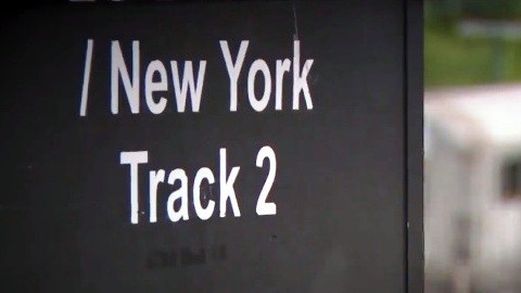 El rescate fue en una vía de NJ Transit